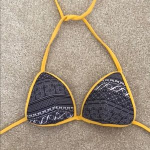 Reversible Tribal Bikini Top